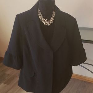 Classic Navy Blue Dress Barn Jacket